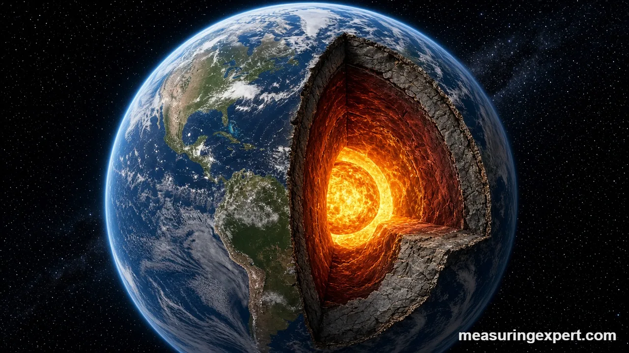 How dense is Earth layer by layer