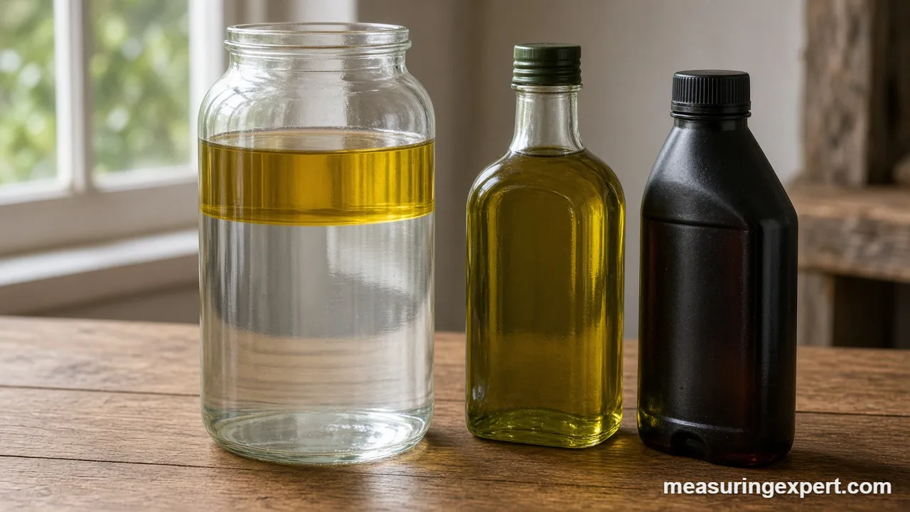 Measuring oil density at home
