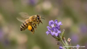 How fast bees fly between flowers