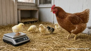 How fast chickens grow from chick to hen