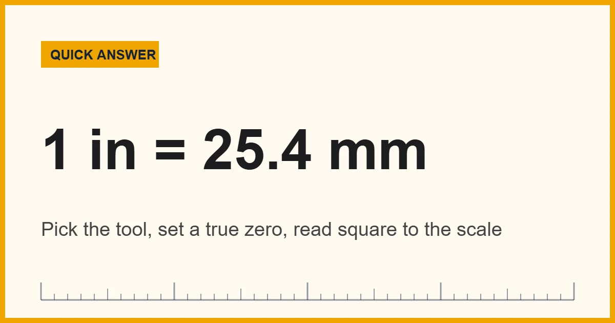 How to measure length with a tape measure, ruler and caliper