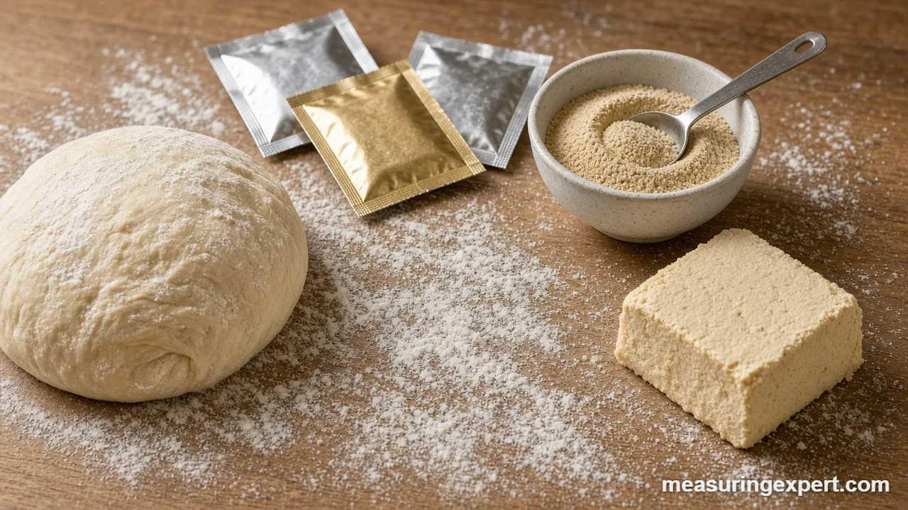 How to measure yeast in very small amounts