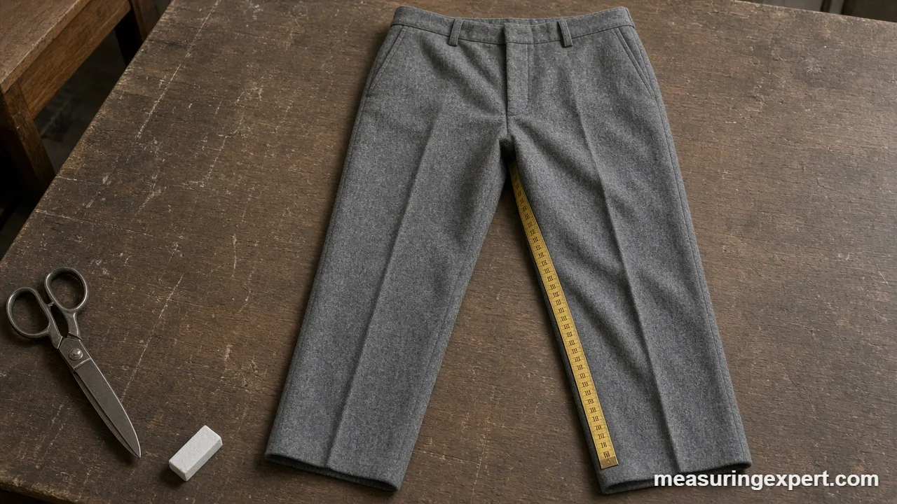 Inside leg measurement size chart