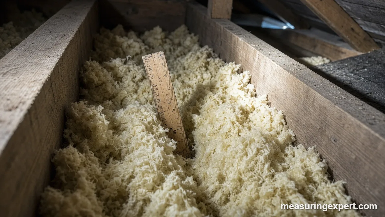 Insulation thickness and R-value per inch by material