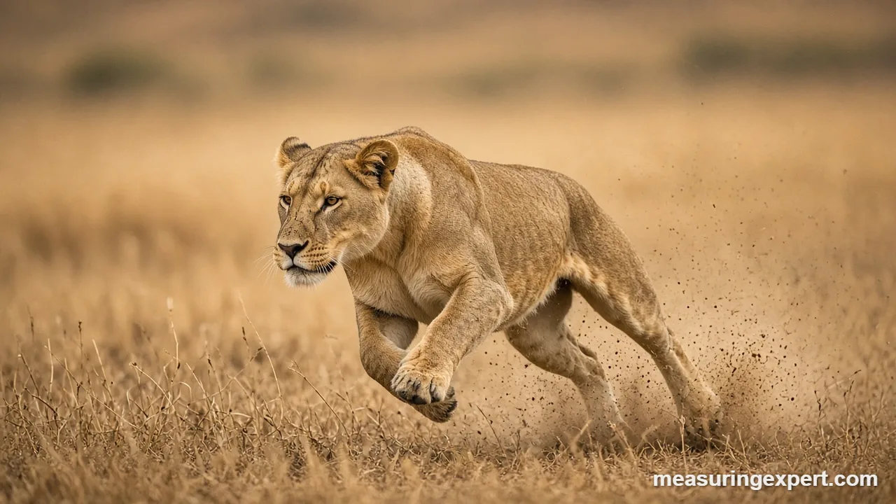 Can a lion run faster than a zebra