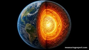 Density of the mantle in an Earth cross-section