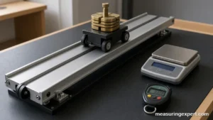 Using mass to find speed with a lab trolley