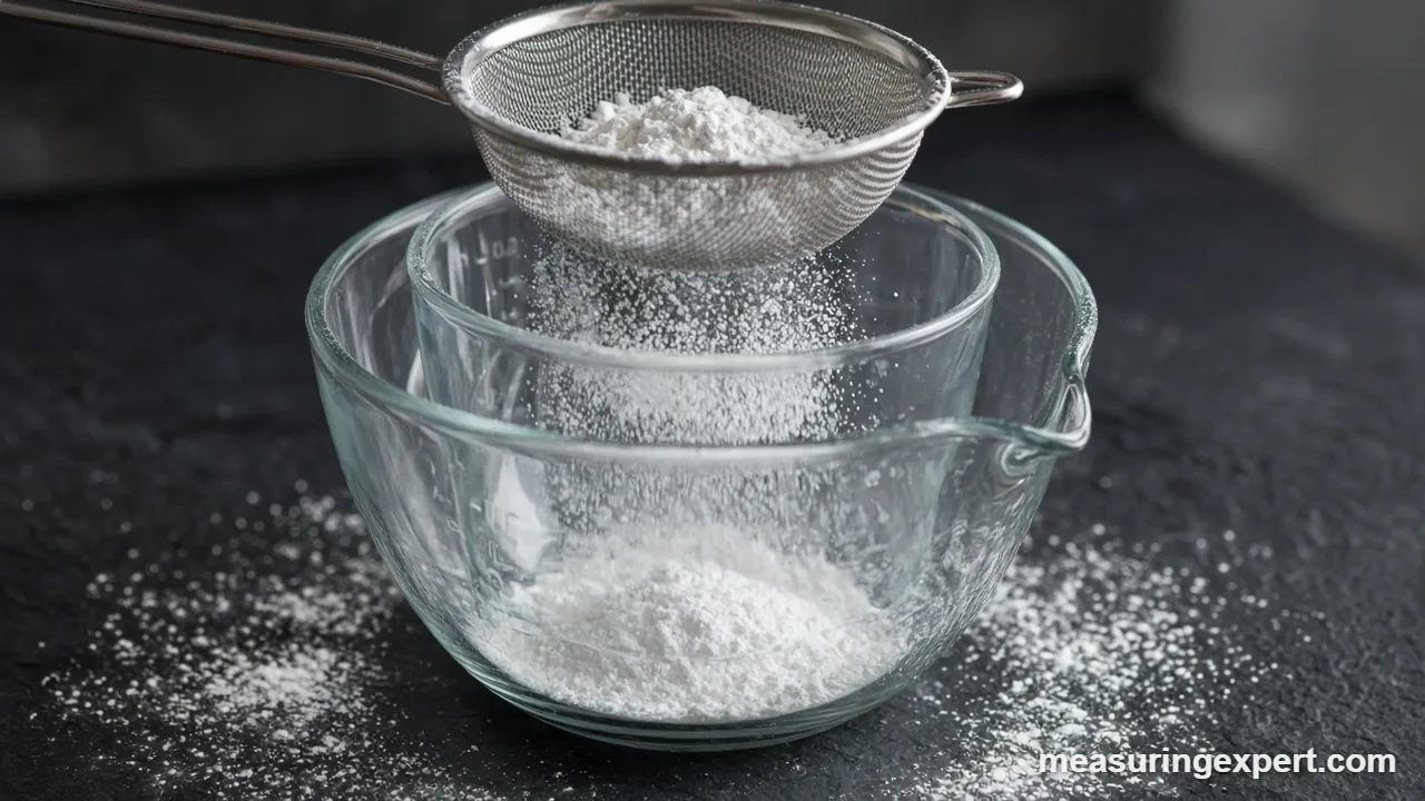 Storage that keeps powdered sugar free of lumps