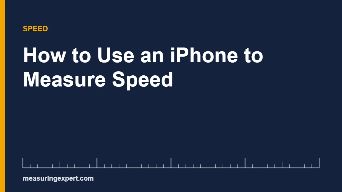 iPhone speed: five ways to measure how fast you are going with your phone