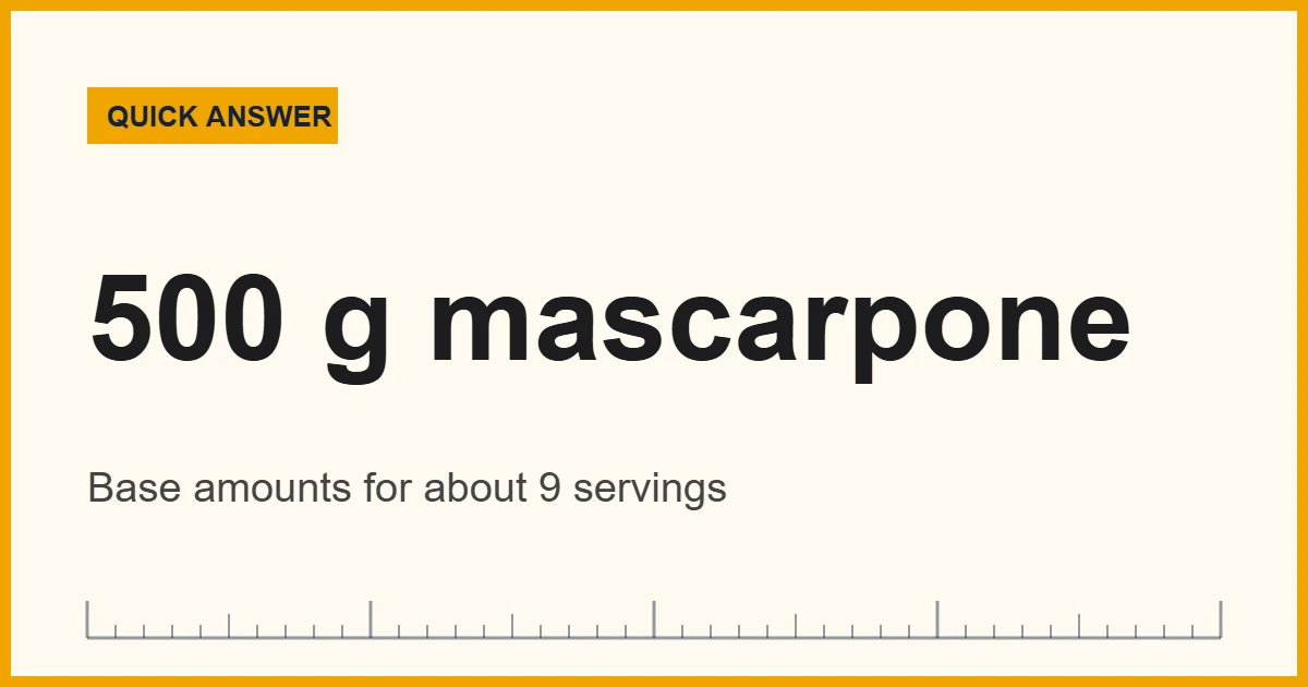 Measure tiramisu ingredients: mascarpone, egg yolks and sugar weighed in grams