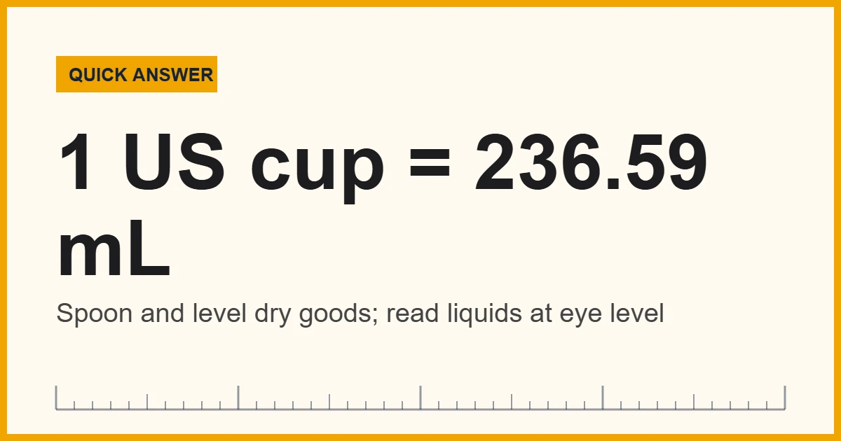 How to use a measuring cup for dry ingredients, brown sugar and liquids