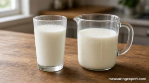 mL in a pint shown in a measuring jug