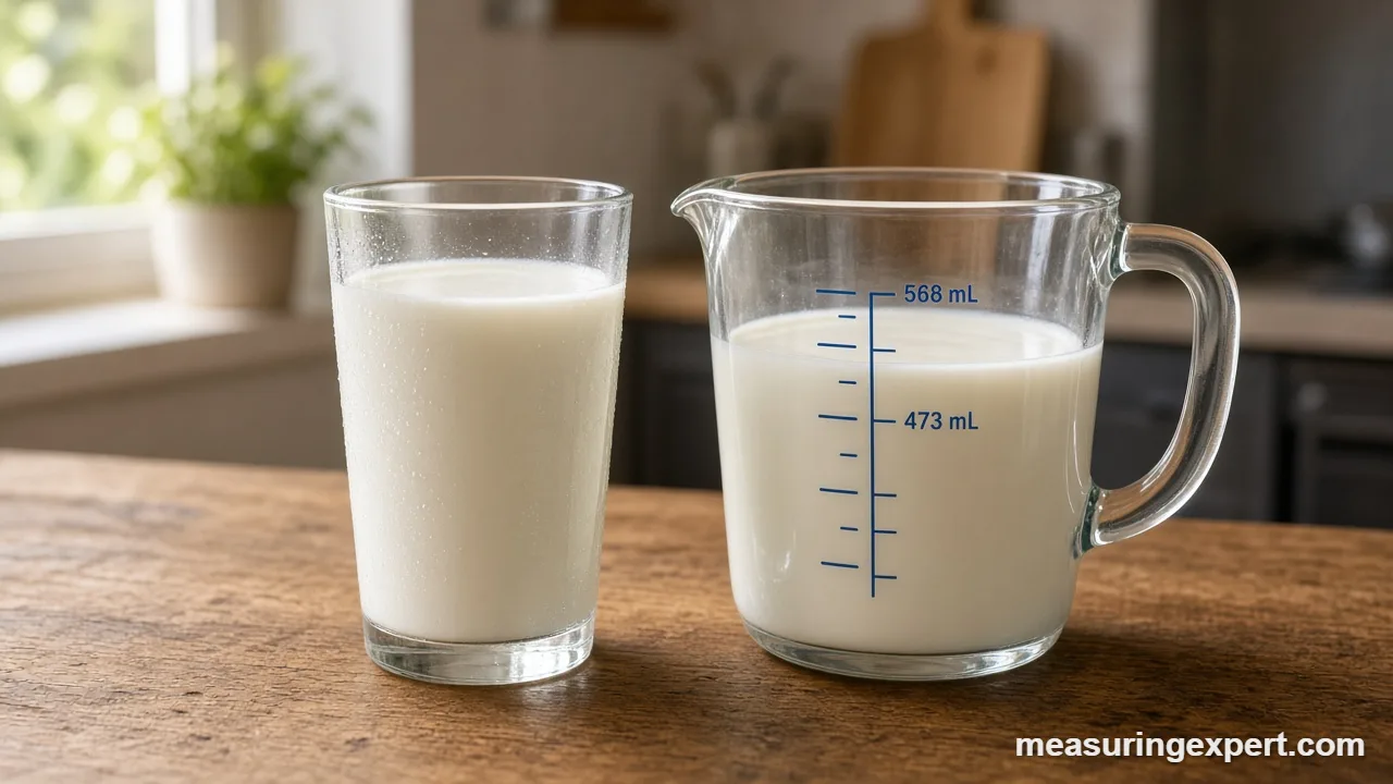 How many mL in a pint: US vs UK