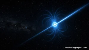 Neutron star density illustrated in space