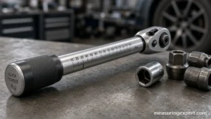 Nm measurement on a torque wrench scale