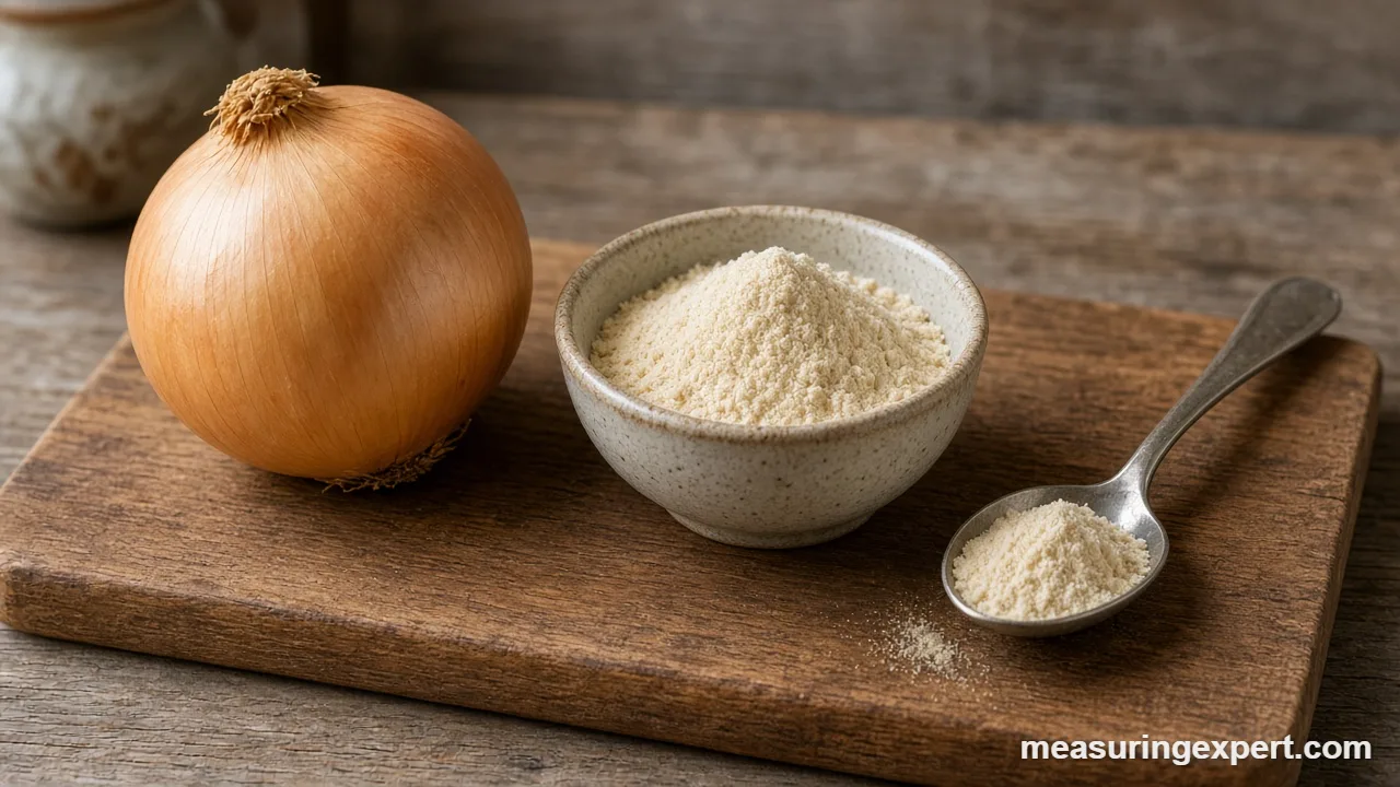 How to swap in onion powder step by step