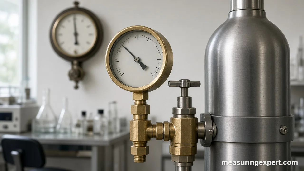 How gauges measure the pressure of a gas