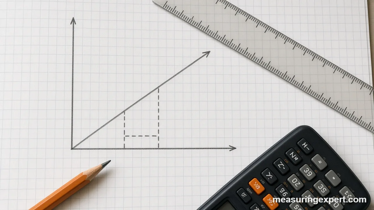 Using slope to find speed step by step