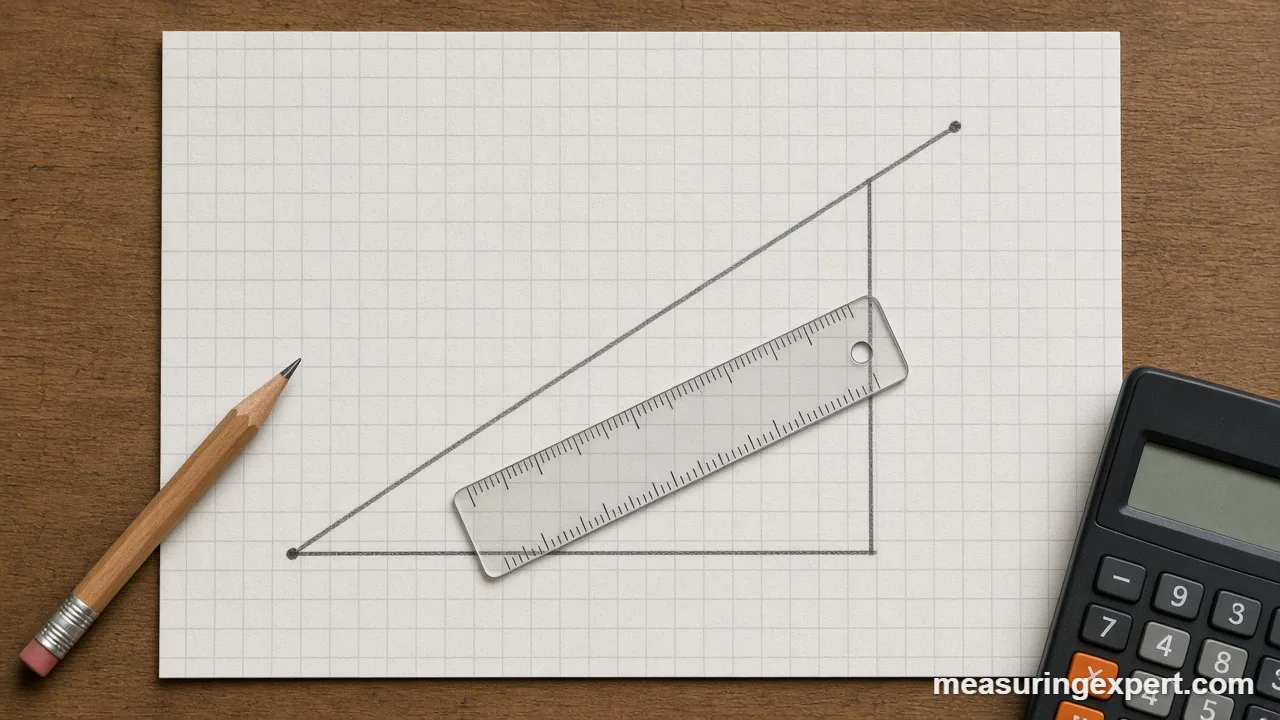 Average vs instantaneous speed from a slope