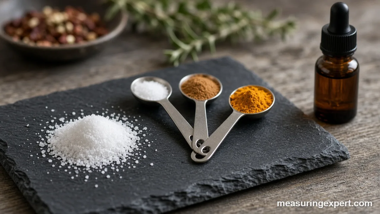 Weighing small quantities on a digital scale