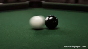 Speed after a collision of billiard balls