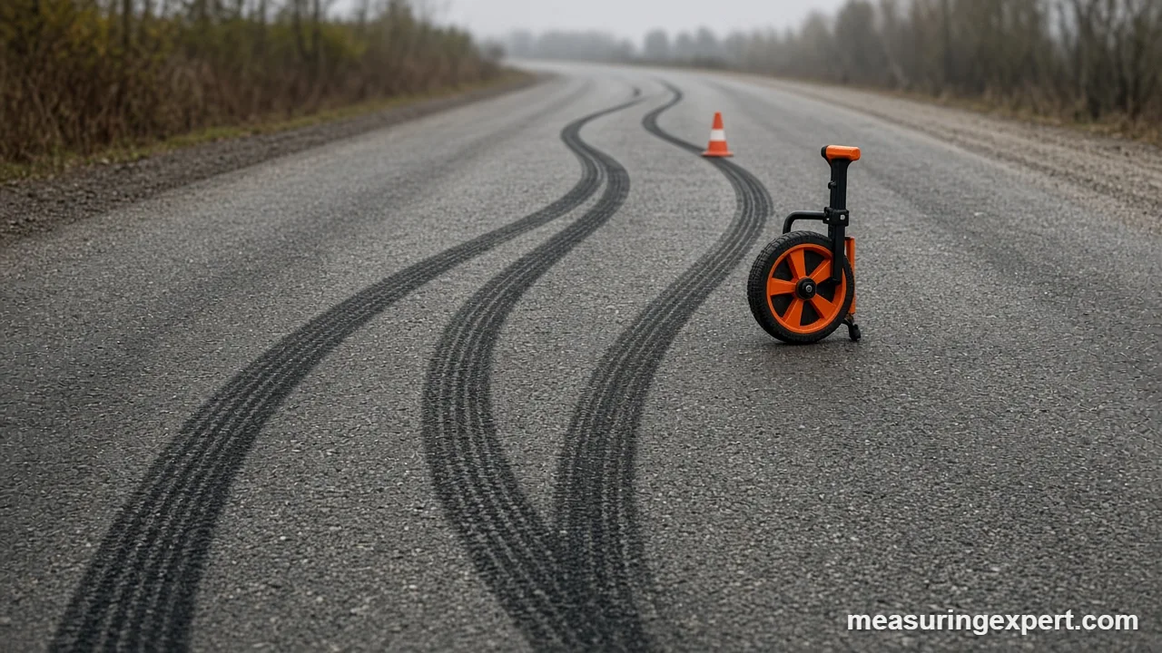 Speed from stopping distance: measuring skid marks