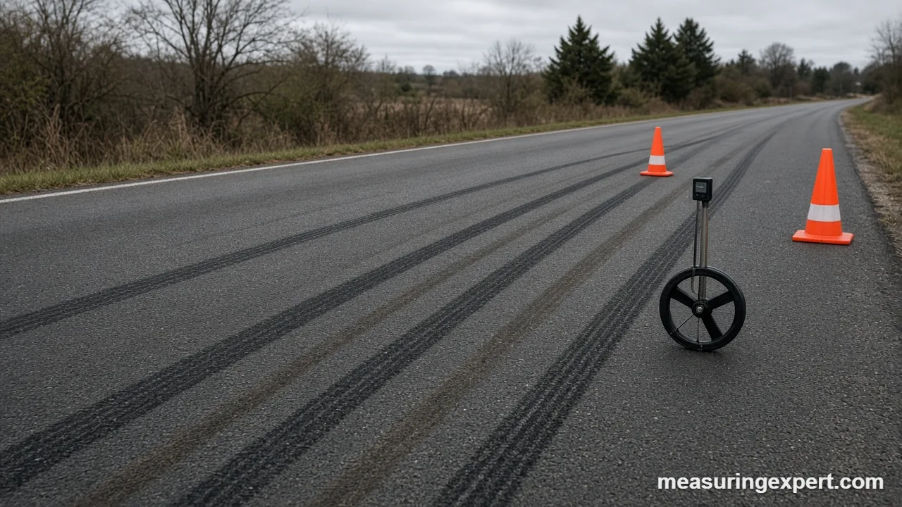 Drag factors for dry and wet asphalt