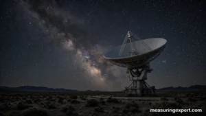Speed in space measured by a deep space antenna