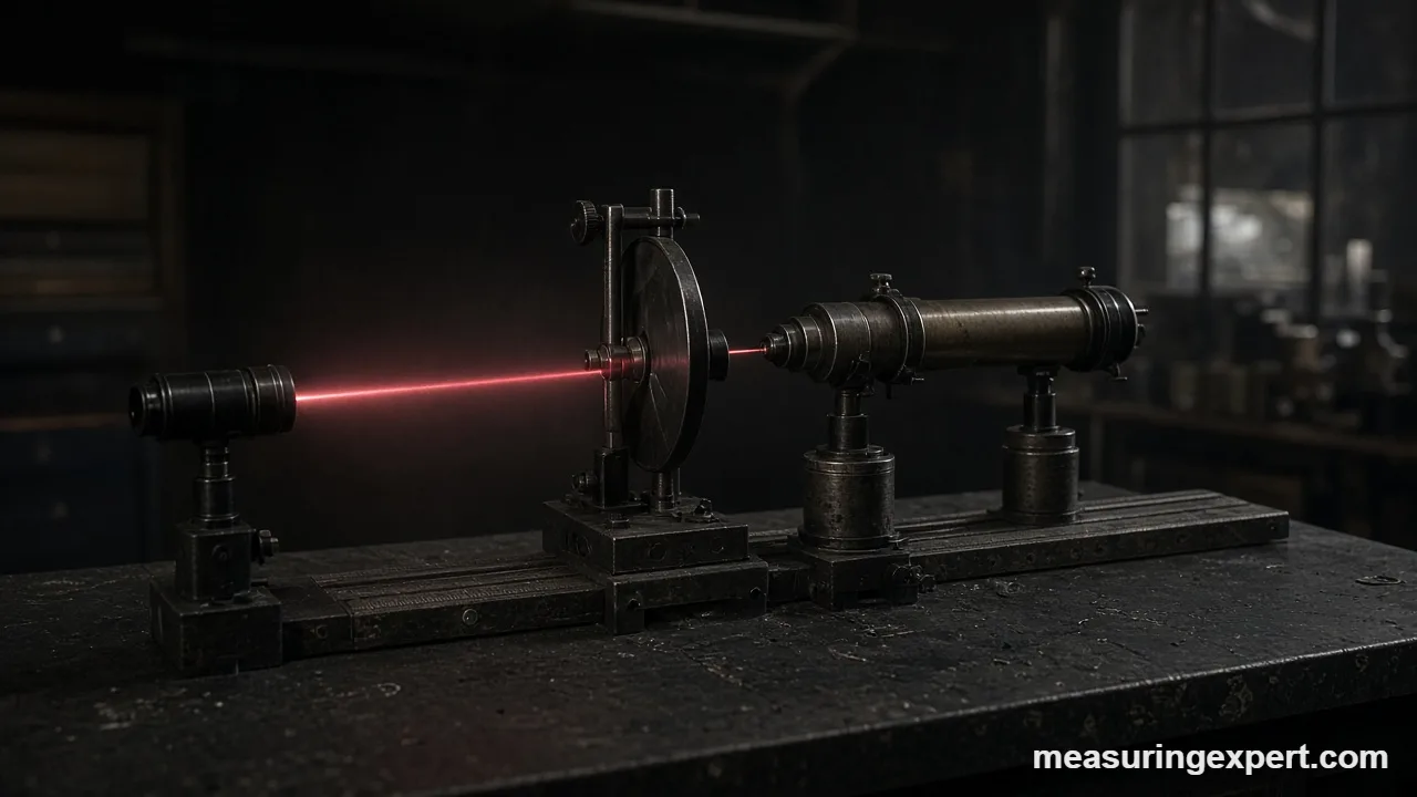 Modern speed of light measurement with lasers