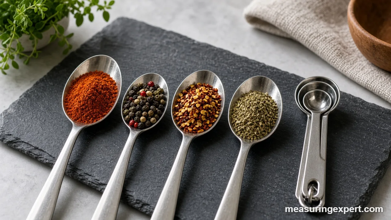 Tablespoons to teaspoons: one tablespoon equals three teaspoons