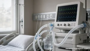 Tidal volume on a hospital ventilator