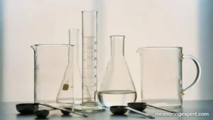 Graduated cylinder, beaker, flask and jug, tools to measure volume