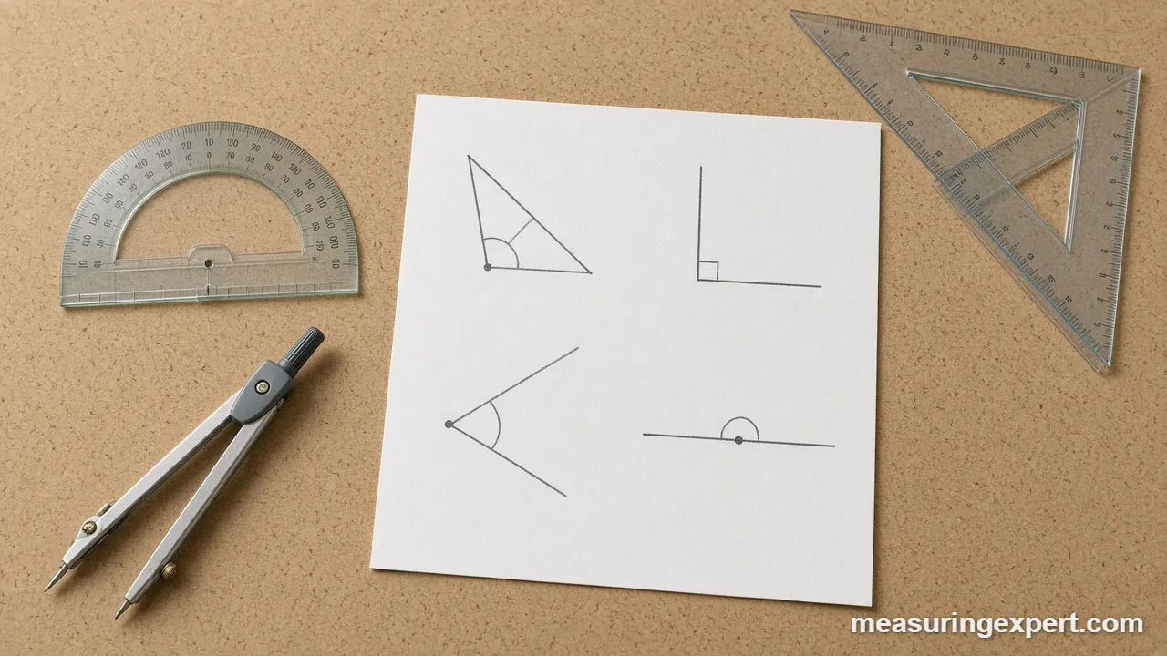 Types of angles with real examples