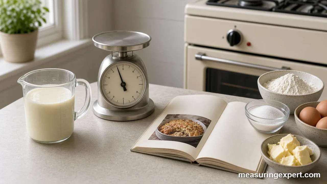 Cups and spoons in UK cooking measurements