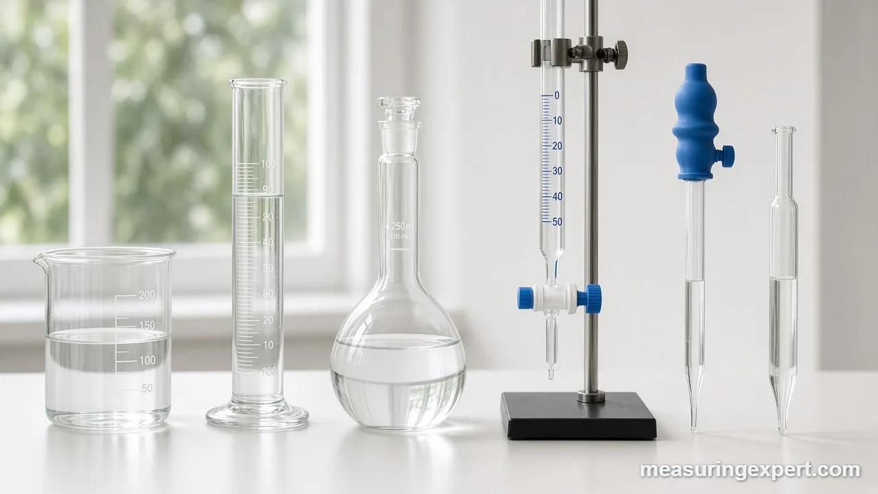 Volume lab equipment accuracy compared
