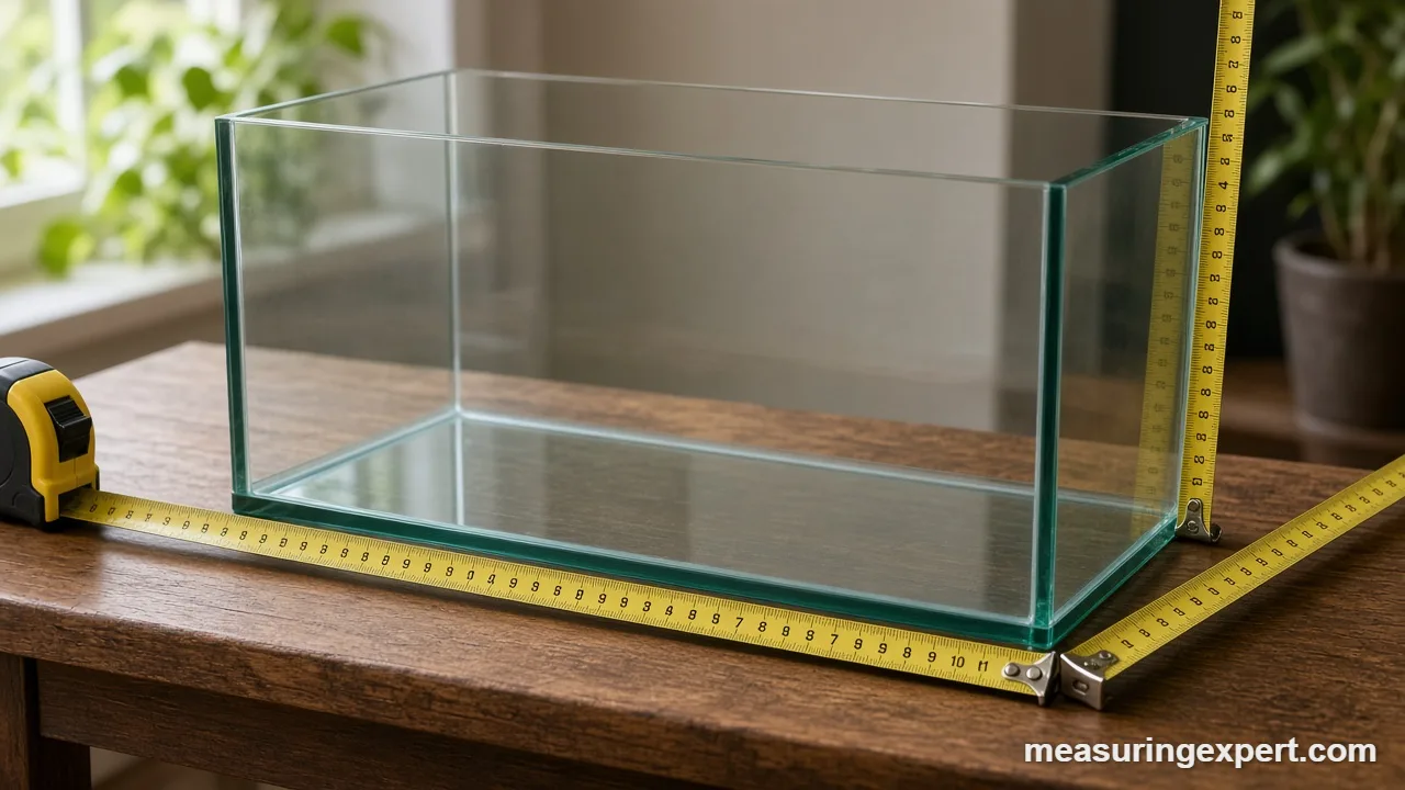 Volume of a rectangle as a rectangular prism tank