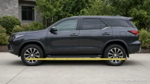 Wheelbase measured from wheel centre to wheel centre