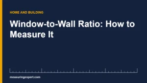 Window-to-wall ratio example: 70 sq ft of windows on a 270 sq ft wall is 25.9 percent